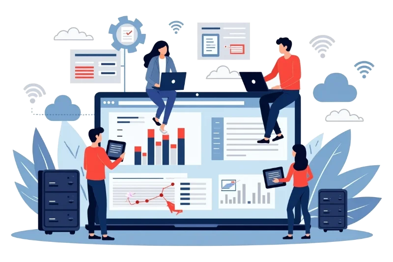 Digital Marketing Illustration